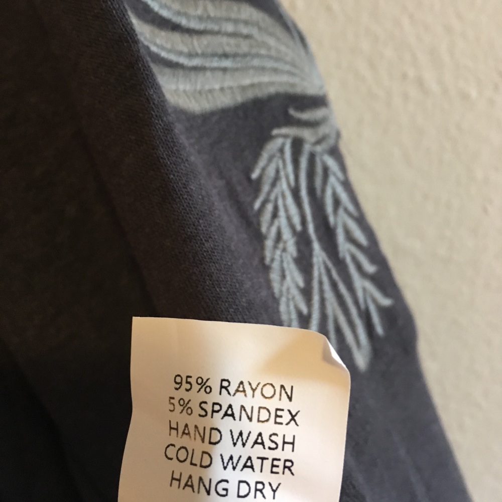 NWT Western Blouse Boho Embroidered Top Oversized - Picture 5 of 8